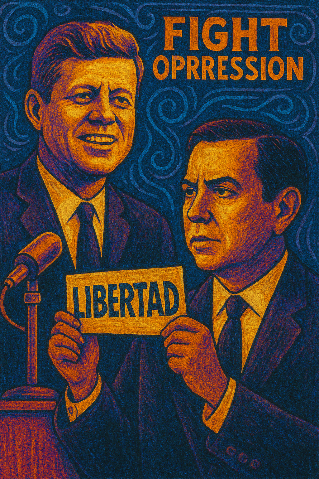 Manuel Ray Rivero fundador de The cave old san juan y Kennedy en contra de la dictadura